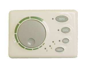 Manual Heating Ventilation and Air Conditioning (HVAC) thermostat control
